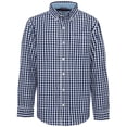 thumbnail image 1 of Camisa Tommy Hilfiger de manga larga a cuadros vichy con cuello y bolsillo, 1 of 1