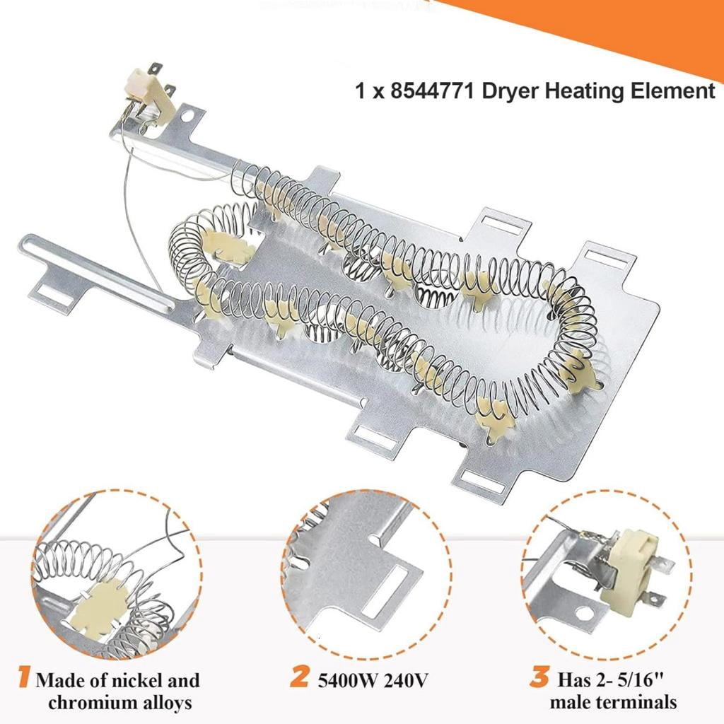 Osdhezcn 8544771 Dryer Heating Element Heavy Duty Dryer Heater Replacement Part