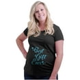 thumbnail image 4 of Expecting Christmas Best Gift Ever Women's Maternity T Shirt Tee Brisco Brands L, 4 of 7