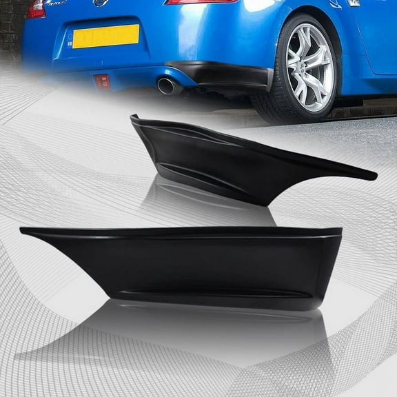 Stay Tuned Performance For 2009-2019 Nissan 370Z Rear Bumper Lip Aprons Spat SS-Style Polyurethane 2PCS