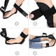 thumbnail image 5 of Juego de estiramiento de pies y correa elástica de 6 bucles de múltiples bucles, no elástico para fascitis plantar física, Pilates, danza, entrenadore Baoblaze bandas elásticas de correa de yoga, 5 of 8