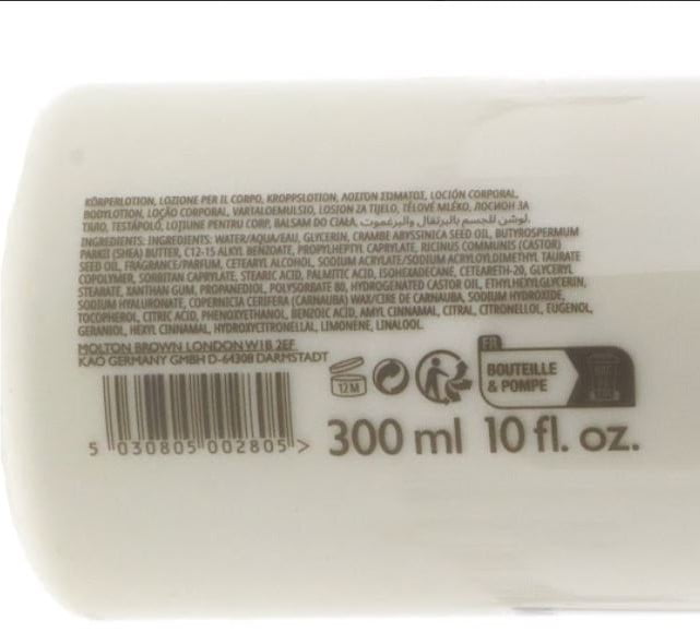 Molton Brown Orange & Bergamot Body Lotion, 10 oz
