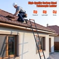 thumbnail image 7 of Dbuoem 12.5 FT Telescoping Ladder,330lbs Max Capacity Extension Ladder,Collapsible Ladder with Anti-slip Feet for Home,Roof,RV,Outdoor Work, 7 of 7