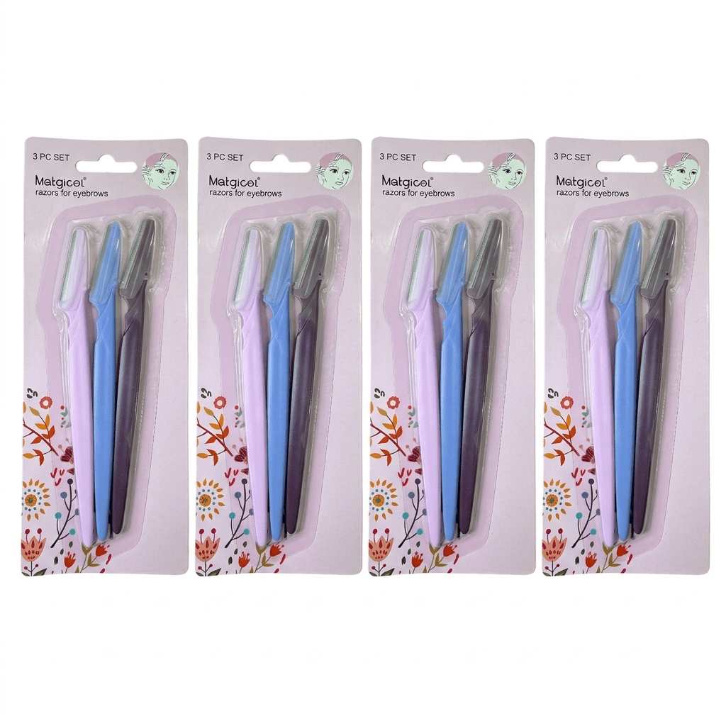 Dorco Tinkle Eyebrow & Facial Razor/Trimmer/Shaver - 2-Pack (6