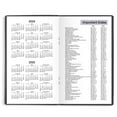 ATAGLANCE DayMinder 2024 Weekly Planner, Pocket Size 3.5 x 6, Black