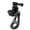 Black, variant on Yajisi Green Sports Camera Strap Mount Silicone Wrap Band Bike Motorcycle Handlebar Quick Release Mount 2-Level Adjustment Action Camera Accessories For Vlogging Cycling 10 inches / 25.4 cm