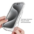 thumbnail image 5 of ELEHOLD Clear Case for iPhone 16 Pro, Anti-Yellowing Anti-Scratch Soft TPU Transparent Back Case,Clear, 5 of 6