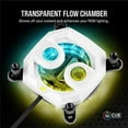 thumbnail image 6 of Corsair Hydro X Series XC7 RGB CPU Water Block (1200/AM4) - Nickel-Plated Copper Cold Plate - White - More Than 60 Micro-Cooling Fins - 16 Individually Addressable RGB LEDs, CX-9010007-WW, 6 of 6