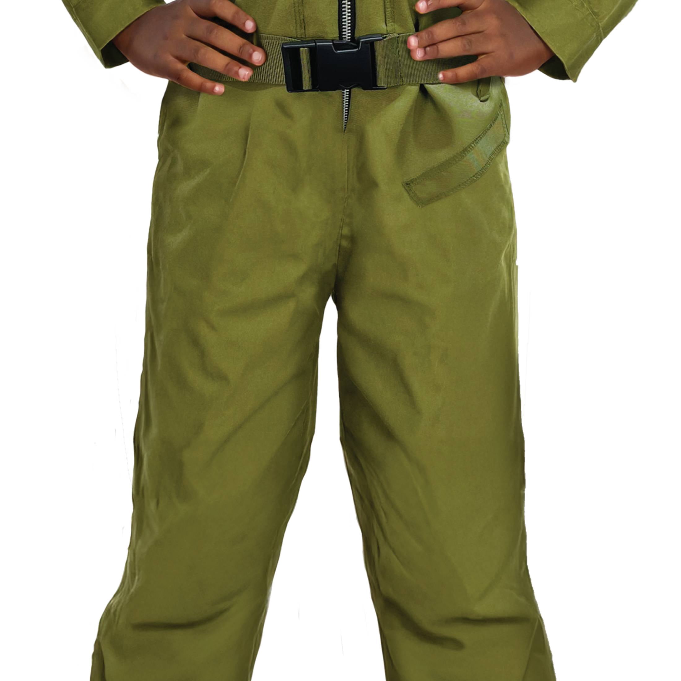 Fighter Pilot Halloween Costume for Children, Boy's Size S (6/6x), by Way to Celebrate