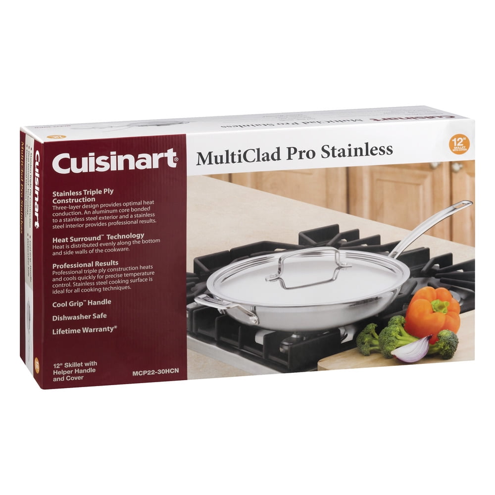 Cuisinart Multiclad Pro Tri-Ply Stainless Steel 5.5 Qt. Sauté Pan