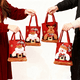 thumbnail image 4 of 4 Bolsas De Regalo Dulces Para Decoración De Árbol Navideño Xtellar Rojo, 4 of 4
