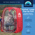 thumbnail image 3 of Carpa deportiva WeatherPod® Pop-Up para 1 persona, Under the Weather, 3 of 9