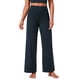 thumbnail image 1 of Pantalones de yoga CRZ YOGA Butterlift, cintura alta, pierna ancha, azul marino, talla M, 1 of 4