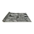 thumbnail image 2 of Ahgly Company Indoor Square Patchwork Gray Transitional Area Rugs, 4' Square, 2 of 4