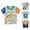 Grey, variant on Boys Cartoon Graphic T-Shirt Cute Character Print Crewneck Short Sleeve Fashion Summer Play Tee Top Clothes 1-7Y