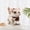 Beige, variant on Interactive Electronic Pet Kitten Robotic Cat Plush Toy Battery Operated Animated Stuffed Animal with Purring Sounds Walking Movements Scarf for Kids Adults Birthday Gifts Christmas Decor