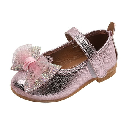

fvwitlyh Gilrs Boots for Girls Size 1 Summer And Autumn Fashion Girls Casual Shoes Colorful Sequins Bow Snow Boots Kids Size 1 Boots for Girls