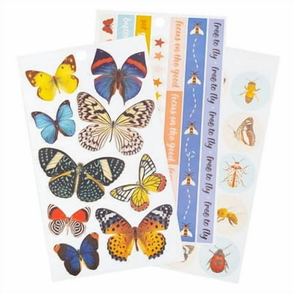 12 Pack: Things with Wings Sticker Book by Recollections