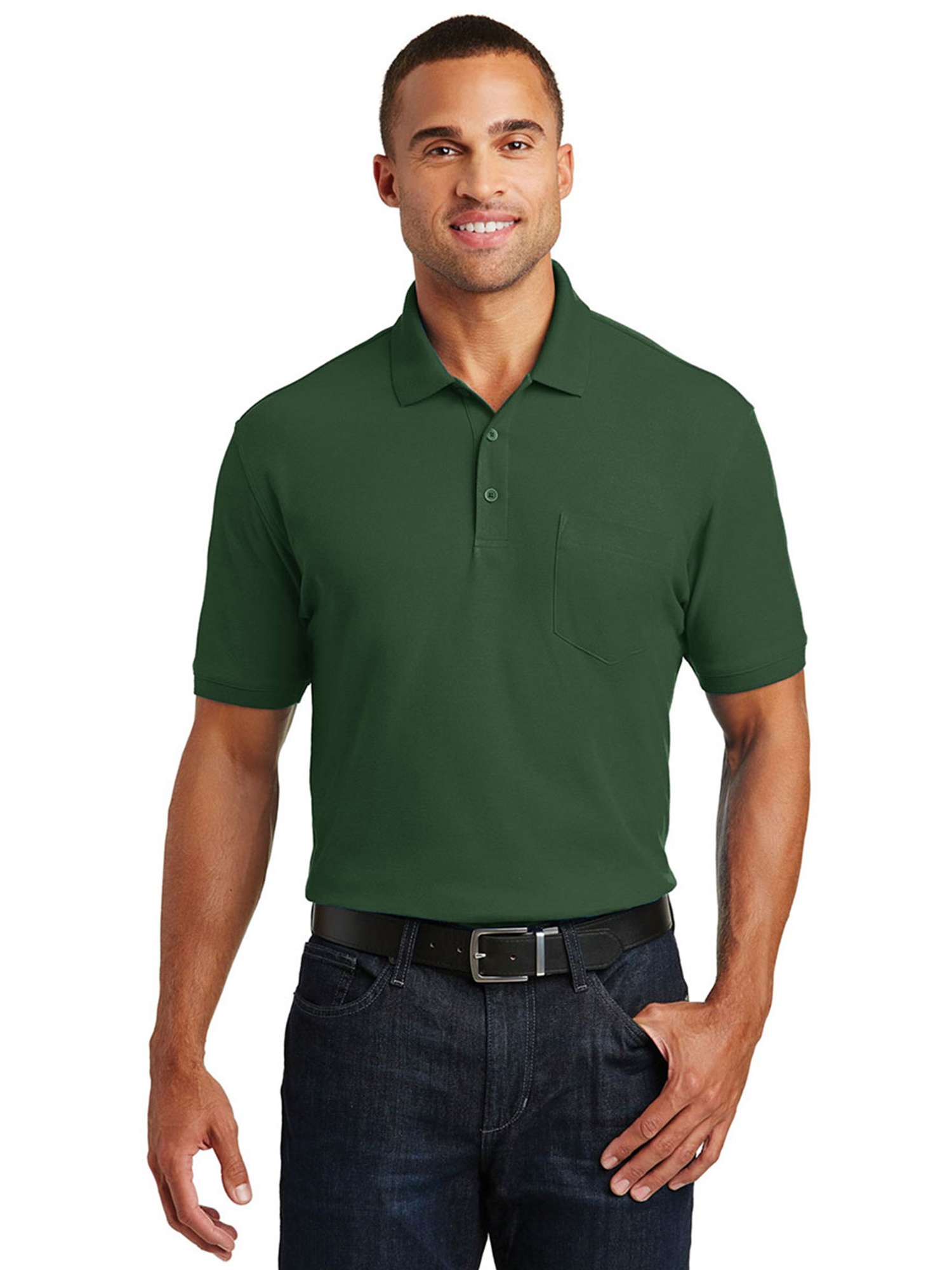 Port Authority Port Authority Core Classic Pique Pocket Polo. K100P