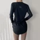 thumbnail image 5 of Ropa de Yoga de manga larga para mujer, ropa deportiva para gimnasio, blusas para correr, camisetas deportivas, camiseta de Fitness, ropa de gimnasio, entrenamiento, 2024, 5 of 6
