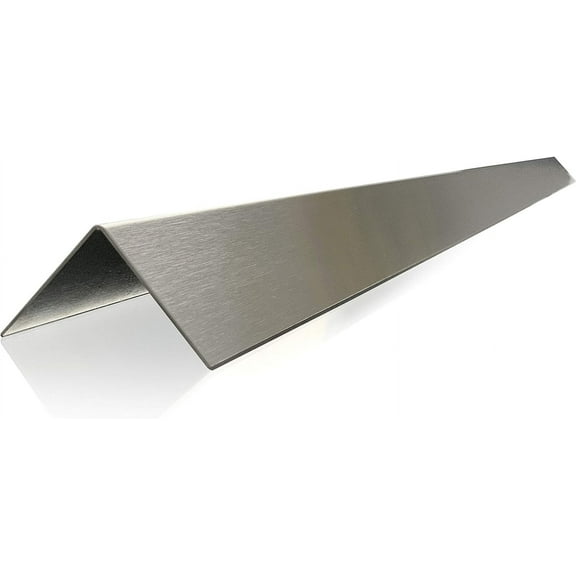CAPTIVE-AIRE Stainless Steel Inside Corner Guard, 72' Long, Wall Mount or Surface Mount, 2' x 2' x 72'