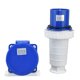 thumbnail image 5 of Enchufe industrial de 3 pines, trifásico, IP67, resistente al agua, conector de alimentación de aviación, 220-63 A, 2P+E, 5 of 14