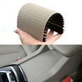 thumbnail image 6 of Dickly Center Roller Cover Cup Holder Sliding Cover Replace Auto Interior Beige, 6 of 9