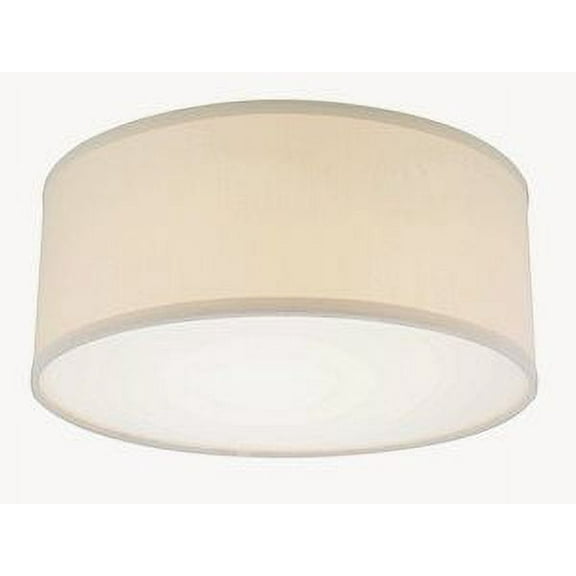 Dolan Lighting - Fabbricato - 14.5 Inch Drum Ceiling Trim-Satin Nickel