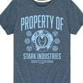 thumbnail image 3 of Marvel Iron Man - Property Of Stark Industries - Toddler And Youth Short Sleeve Graphic T-Shirt, 3 of 5