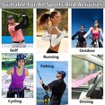 thumbnail image 4 of Protège-bras Unisexes pour Hommes Femmes Manchons Chauffants Manchons de Sport Protection Solaire UV Couverture de Main Support Course Pêche Cycli DMH, 4 of 7