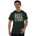 thumbnail image 3 of Best Papa Ever Worlds Greatest Father Men's Graphic T Shirt Tees Brisco Brands 3X, 3 of 5