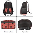 thumbnail image 5 of KUIFORTI 17 Inch Printed Kids School Backpack Large Capacity Durable Polyester with Multiple Organizer Pockets for Girls Elementary Middle Students Back to School Supplies, 5 of 7