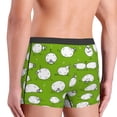 thumbnail image 5 of Fotbe Funny Sheep Doing Yoga Men’s Total Support Pouch Boxer Briefs, X-Temp Cooling, Moisture-Wicking Underwear, Regular, Long-leg and Trunk-X-Large, 5 of 9