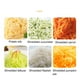 thumbnail image 5 of Inteprter Rallador de cocina, picador de verduras y ensalada, rebanador de acero inoxidable, peladores manuales de frutas, triturador de zanahorias, Cocina y Comedor Rosa Inteprter HA080306-02, 5 of 6