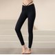 thumbnail image 3 of Gibobby Pantalones mujer Leggings con bolsillos para mujer Pantalones de yoga para correr de talle sin entrenamiento transparente(Negro， M), 3 of 5