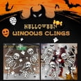 thumbnail image 1 of Halloween Decorations Double Side Halloween Window Stickers Removable Glass Decals For Halloween Decorations Indoor Custom Stickers,White, 1 of 8