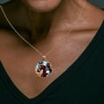 thumbnail image 3 of Horse Necklace Personalized Custom Photo Round Pendant Adjustable Stainless Steel Necklaces with Gift Box for Men Women Mothers Valentine's Jewelry Gift, 3 of 6
