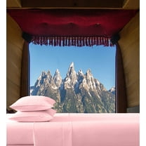 RV-Sheets (60" X 75") RV Short Queen 400-TC Egyptian Bedsheet 12" Deep Pockets 4-PC Pink