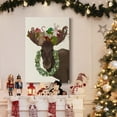 thumbnail image 6 of Christmas Moose and Christmas Gifts- Gallery Wrapped Canvas, 6 of 9