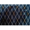 thumbnail image 4 of oneOone Cotton Silk Dark Navy Blue Fabric Argyle Check Craft Projects Decor Fabric Printed By The Yard 42 Inches Wide, 4 of 4