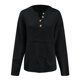 thumbnail image 3 of Gibobby Suéter cuello v, Suéter de Mujer de Moda Elegantes de Manga Larga Cuello V, Sueter para Mujer(Negro,XG), 3 of 5