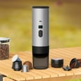 thumbnail image 3 of Glass&Bottle Portable Coffee Maker with 12V USB Rechargeable Water Reservation 90ml Compact 72W 3 In1 Travel Coffee Brewer for Home Car, 3 of 3