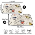 thumbnail image 3 of Balery Little Birds Windshield Sun Shade, Car Front Window Sunshade Cover ,Automotive Interior Portected Blocks Uv Rays For Car Pickup Truck Suv Accessories- Small, 3 of 7