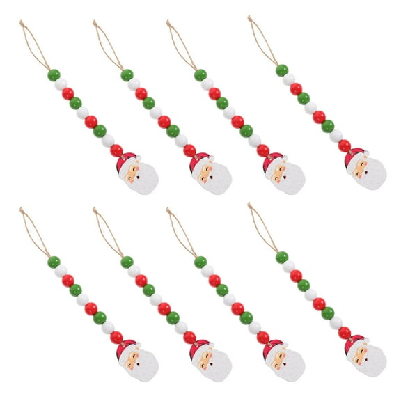 PAMINGONO Handcraft Wood Beads for Curtain Tieback 12 Sets