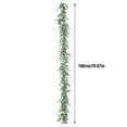 thumbnail image 3 of WEFFJMLT Artificial Garland Artificial Vines Greenery Garland Wedding Arch Wall Decor 6 Feet Colorful Artificial Flower Rose Gift, 3 of 7