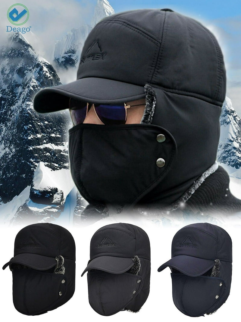 Deago Trooper Trapper Hat Winter Windproof Ski Hat with Ear  display picture 2