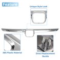 thumbnail image 4 of No.71122SNAA00 Front Grille Trim Hood Bumper Grille Grill for Honda Civic 2006-2008 Chrome Silver Tone, 4 of 6