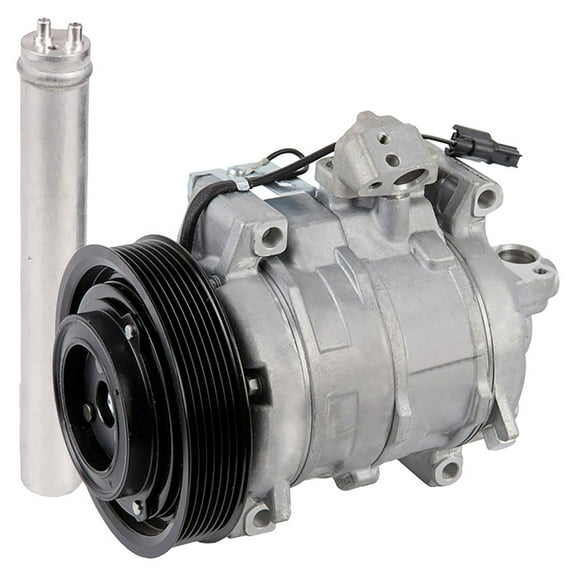 For Honda Accord 2.4L & Crosstour AC Compressor w/ A/C Drier - BuyAutoParts