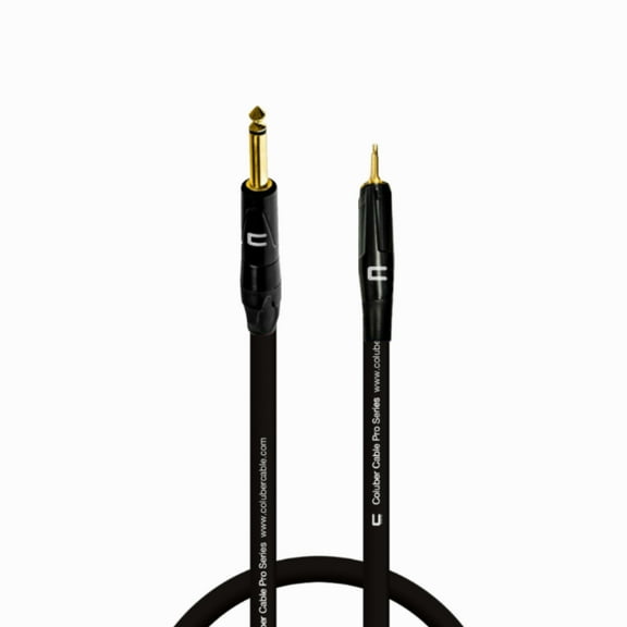 Coluber Cable 1/4" TS Male to 3.5 TS Male - Pro 3-Pin Microphone Connector