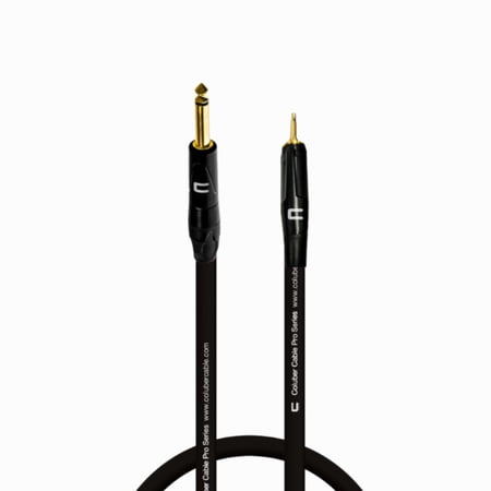 Coluber Cable 1/4" TS Male to 3.5 TS Male - Pro 3-Pin Microphone Connector